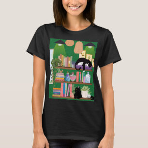 Katzen für Buchhandlungen T-Shirt