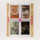 Katzen für Familien Puzzle (Vertikal)