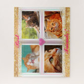 Katzen für Familien Puzzle (Vertikal)