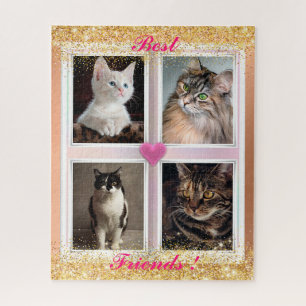 Katzen für Familien Puzzle