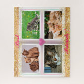 Katzen für Familien Puzzle (Vertikal)