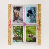 Katzen für Familien Puzzle (Vertikal)