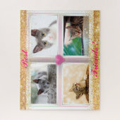 Katzen für Familien Puzzle (Vertikal)