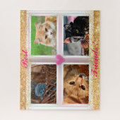 Katzen für Familien Puzzle (Vertikal)