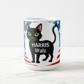 Katzen für Harris/Walz-Design-Tasse Kaffeetasse (Mittel)