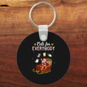 Katzen für jeden lustigen hässlichen Weihnachtssch Schlüsselanhänger (Vorderseite)