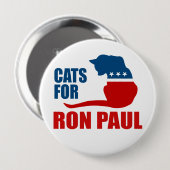 KATZEN FÜR RON PAUL BUTTON (Vorne & Hinten)