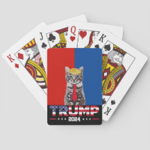 Katzen für Trump 2024 | Vance Trump Red Blue