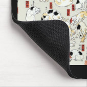 Katzen Galore Mousepad (Ecke)