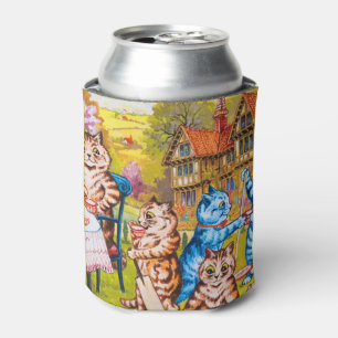 Katzen-Gartenparty Dosenkühler