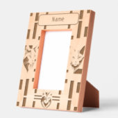 Katzen Geätzte Rahmen (Links)