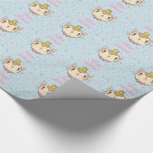 Katzen-Geburtstag-Geschenkpapier Geschenkpapier (Ecke)