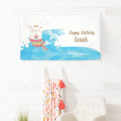 Katzen Geburtstagsbanner Banner (Insitu)