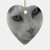 Katzen-Gedanken Keramikornament (Rechts)