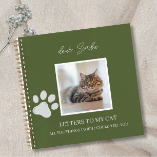 Katzen-Gedenkbuch Erinnerungsbuch für Haustierverl Notizblock