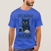 Katzen gegen den Faschismus T-Shirt (Vorderseite)