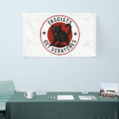 Katzen gegen Faschisten Banner (Messeveranstaltung)