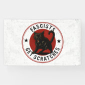 Katzen gegen Faschisten Banner (Horizontal)