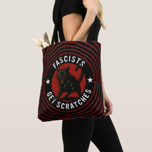 Katzen gegen Faschisten Tasche