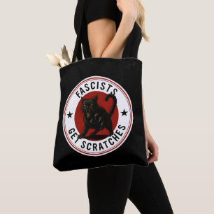 Katzen gegen Faschisten Tasche