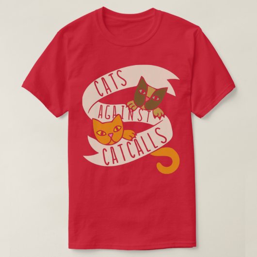 Katzen gegen Katzen3 T-Shirt (Design vorne)