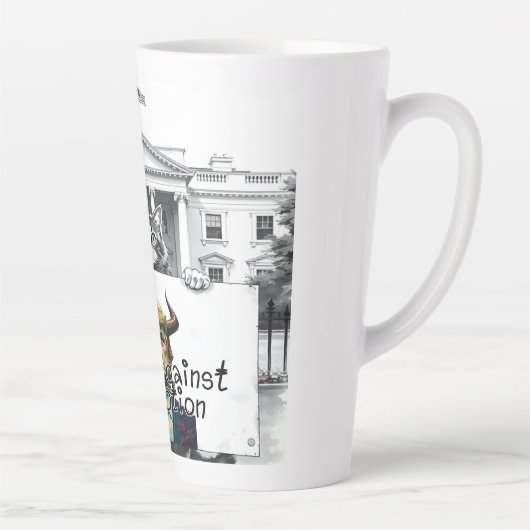 Katzen gegen Korruption Milchtasse (Rechts)