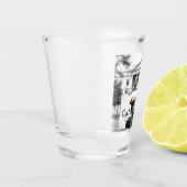 Katzen gegen Korruption Schnapsglas (Links)