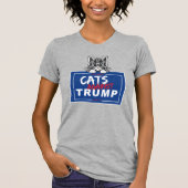 KATZEN GEGEN TRUMP T-Shirt (Vorderseite)