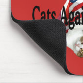 "Katzen gegen Trumpf" Mousepad (Ecke)