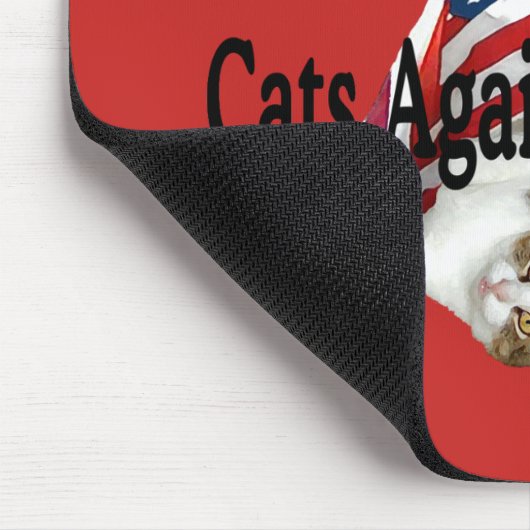 "Katzen gegen Trumpf" Mousepad (Ecke)