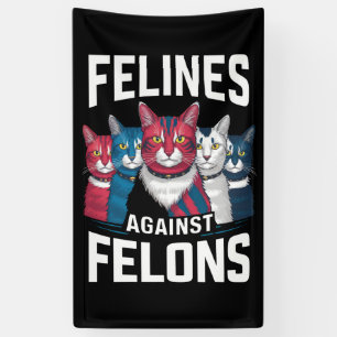 Katzen gegen Verbrecher Banner