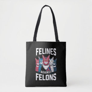 Katzen gegen Verbrecher Tasche