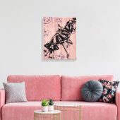 Katzen gegenüber Sonnenschirmen Sonnenschirme Sonn Leinwanddruck (Insitu (Wohnzimmer))