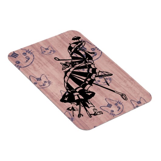 Katzen gegenüber Sonnenschirmen Sonnenschirme Sonn Magnet (Rechte Seite)