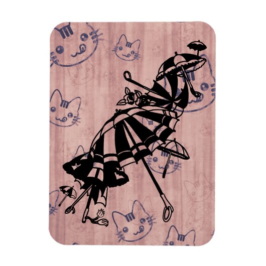 Katzen gegenüber Sonnenschirmen Sonnenschirme Sonn Magnet (Vertikal)