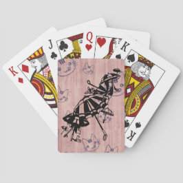 Katzen gegenüber Sonnenschirmen Sonnenschirme Sonn Spielkarten