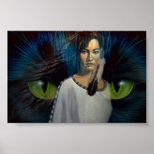 Katzen-Geist Poster
