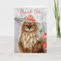 Katzen gekleidet in den Hüten