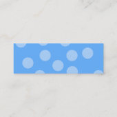 Katzen-Gesang Mini Visitenkarte (Rückseite)