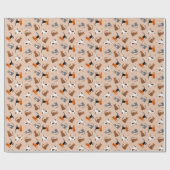 Katzen Geschenkpapier (Flach)