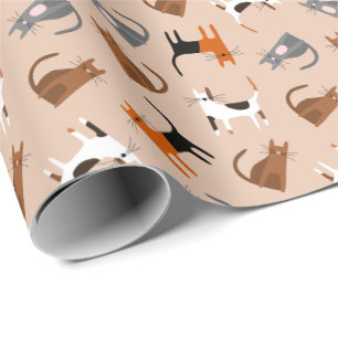 Katzen Geschenkpapier