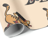 Katzen Geschenkpapier (Rolleneckpunkt)
