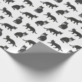 Katzen Geschenkpapier (Ecke)