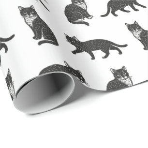 Katzen Geschenkpapier