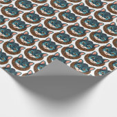 Katzen Geschenkpapier (Ecke)