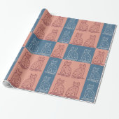 Katzen Geschenkpapier (Ungerollt)