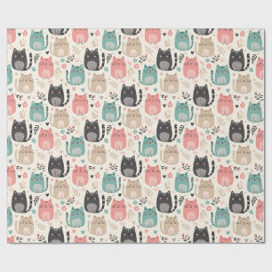 Katzen-Geschenkpapier Geschenkpapier