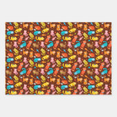 Katzen Geschenkpapier Set (Vorderseite 3)