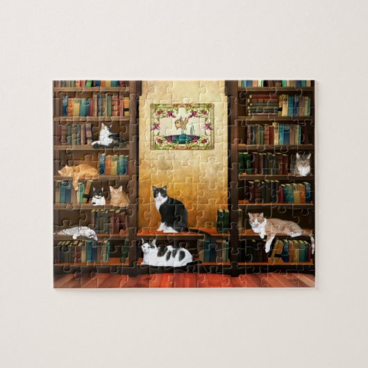 Katzen-Geschichten Puzzle (Horizontal)