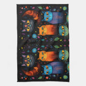 Katzen Geschirrtuch (Vertikal)